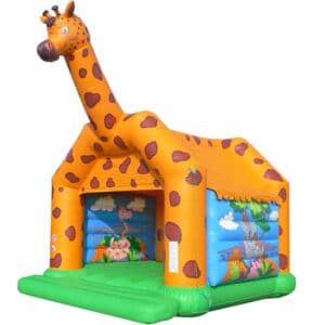 Hüpfburg Giraffe mieten 5x6m - Giraffe