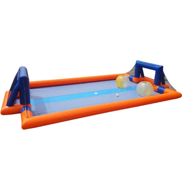 Water Soccer ohne aufblasbaren Boden mieten 15x8m - Aufblasbar