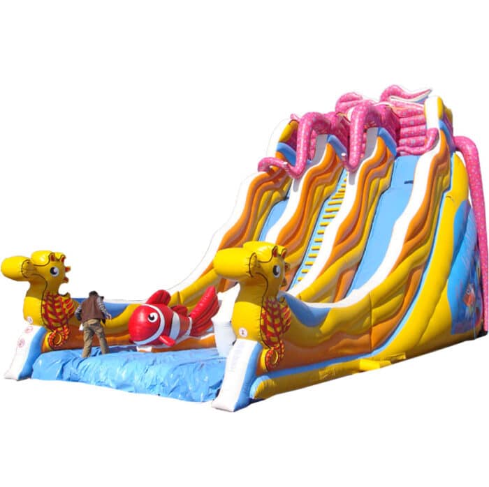 Jumprutsche Octopus kaufen - Aufblasbar
