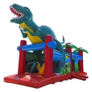 Hindernisbahn T-Rex Dino kaufen - Aufblasbar