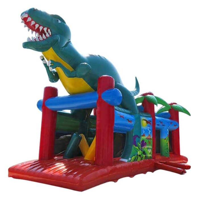 Hindernisbahn T-Rex Dino kaufen - Aufblasbar