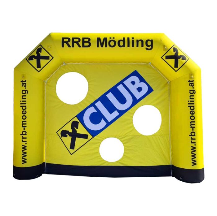 Torbogen Schusswand aufblasbar kaufen - Produktdesign