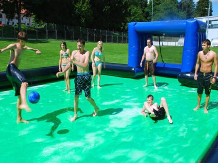 Sportkraft - Sportspower aufblasbarer Slama Jama Basketballplatz